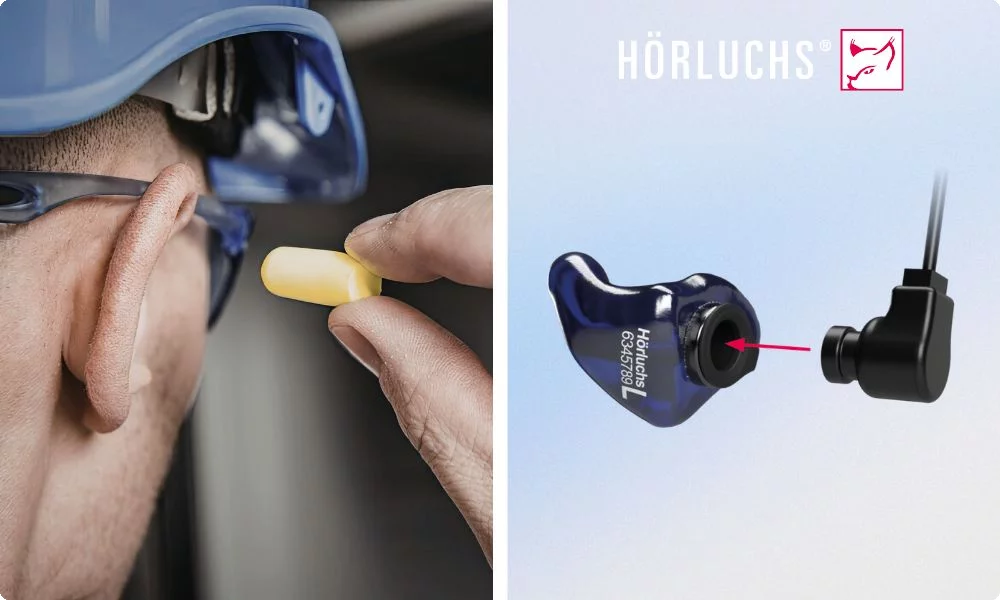 Unterschied-Gehörschutz